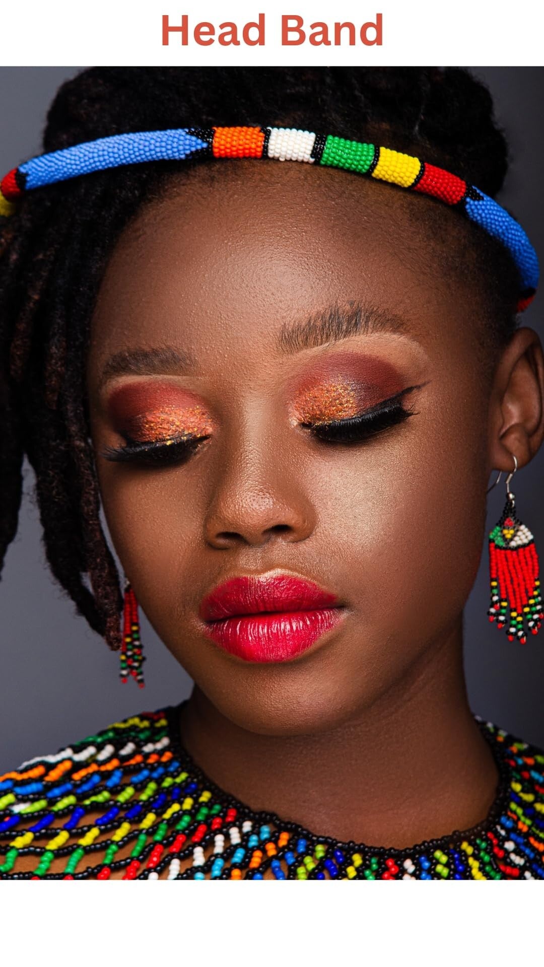 BillionHers Beaded Rope Headband