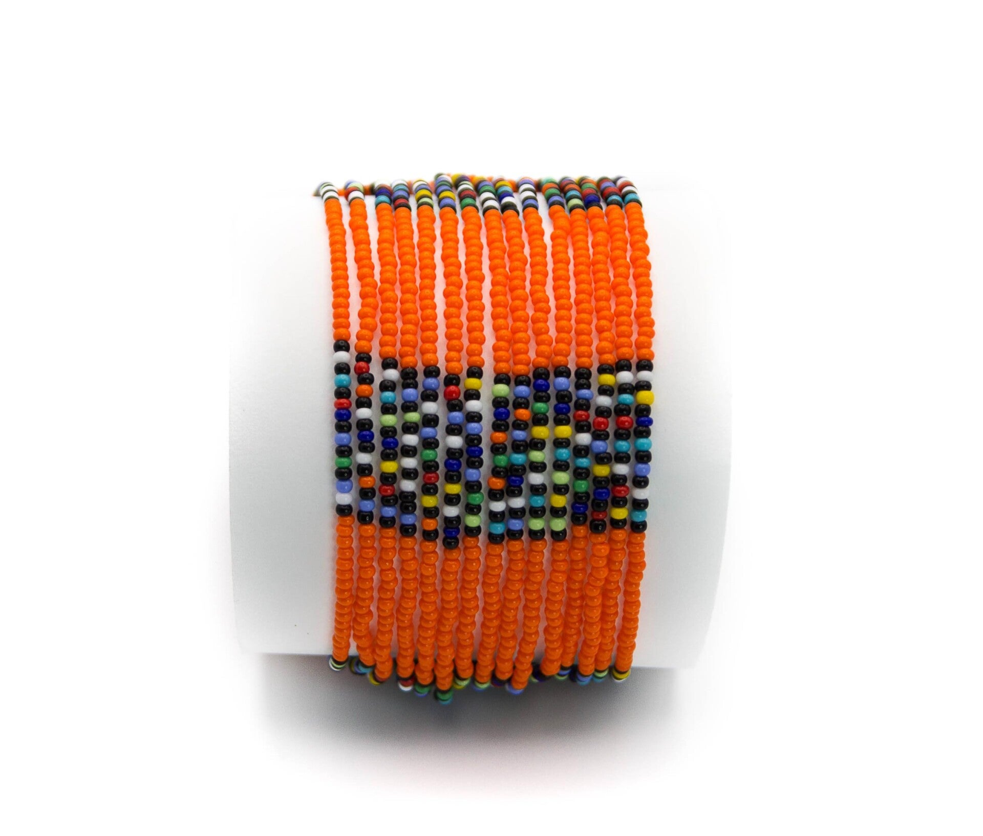 BillionHers Multi-Strand Wrap Bracelet – Handmade Beaded Layered Cuff
