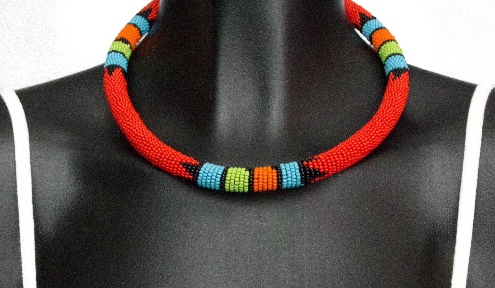 BillionHers Ethnic Choker Necklaces for Women - African Necklace.