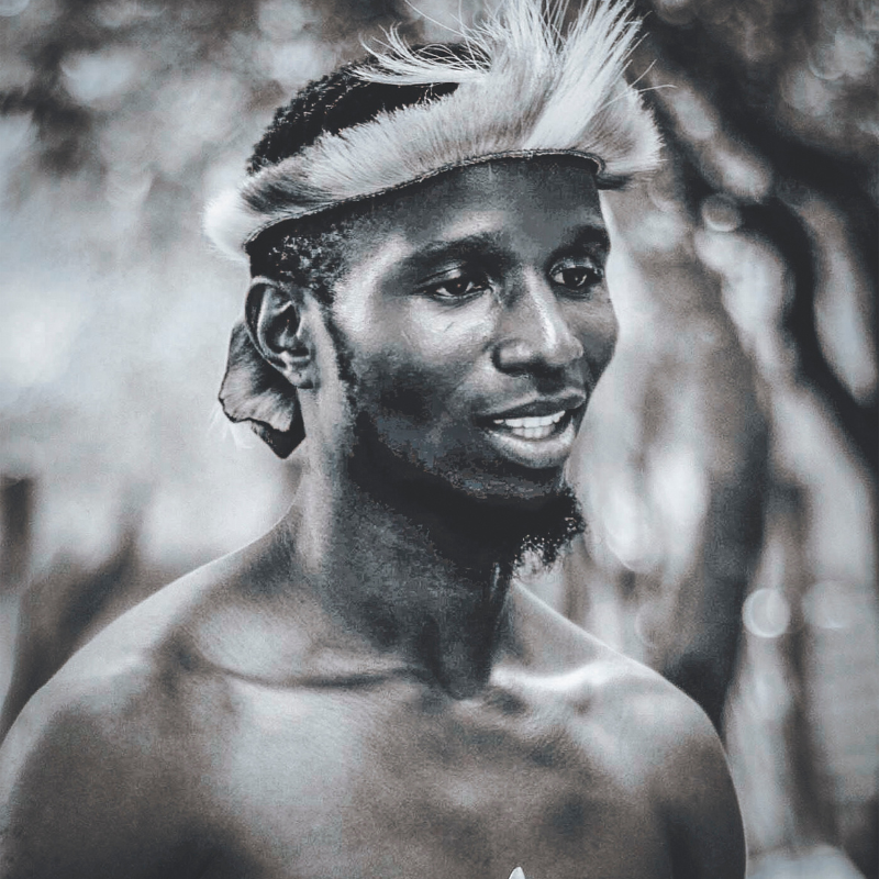 Umqhele, zulu headband men's imvunulo