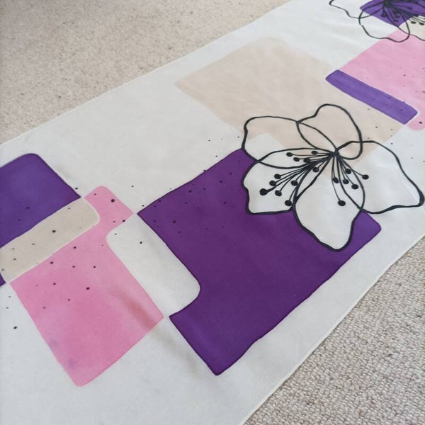 201 - Blumen in rosa und violett