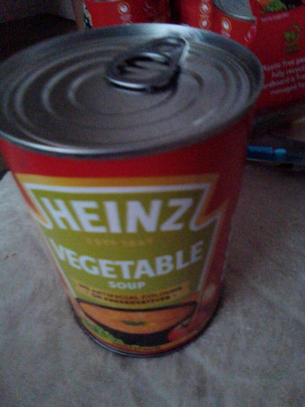 Heinz vegetable soup