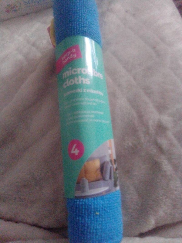 4 microfibre cloths