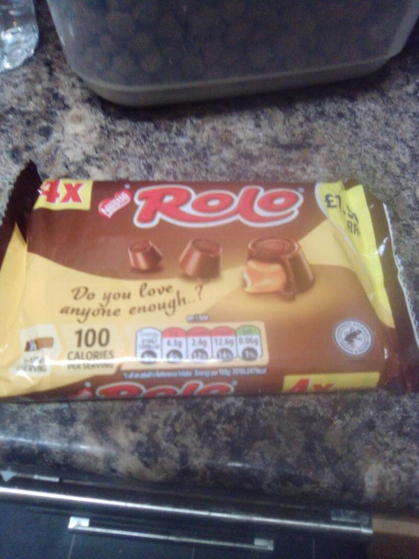 Four pkts if rolos from nestle