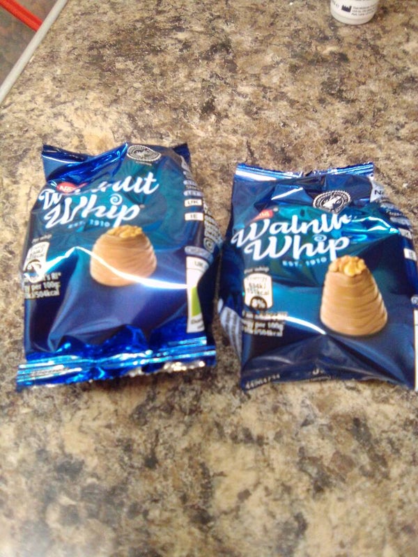 Two walnut whips from nestle