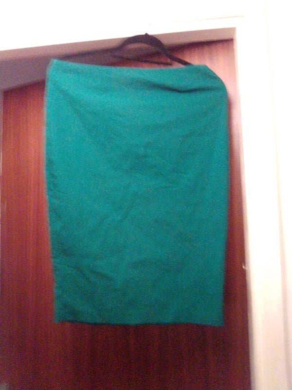 ASOS skirt green  size 12 vgc used