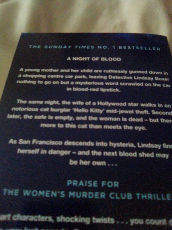 James Patterson new book 9th judgement