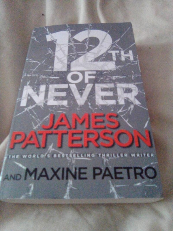 James Patterson book new 12th of never