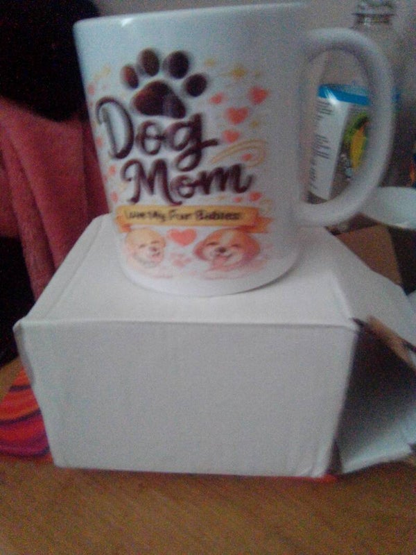 Dog mon mug new in box
