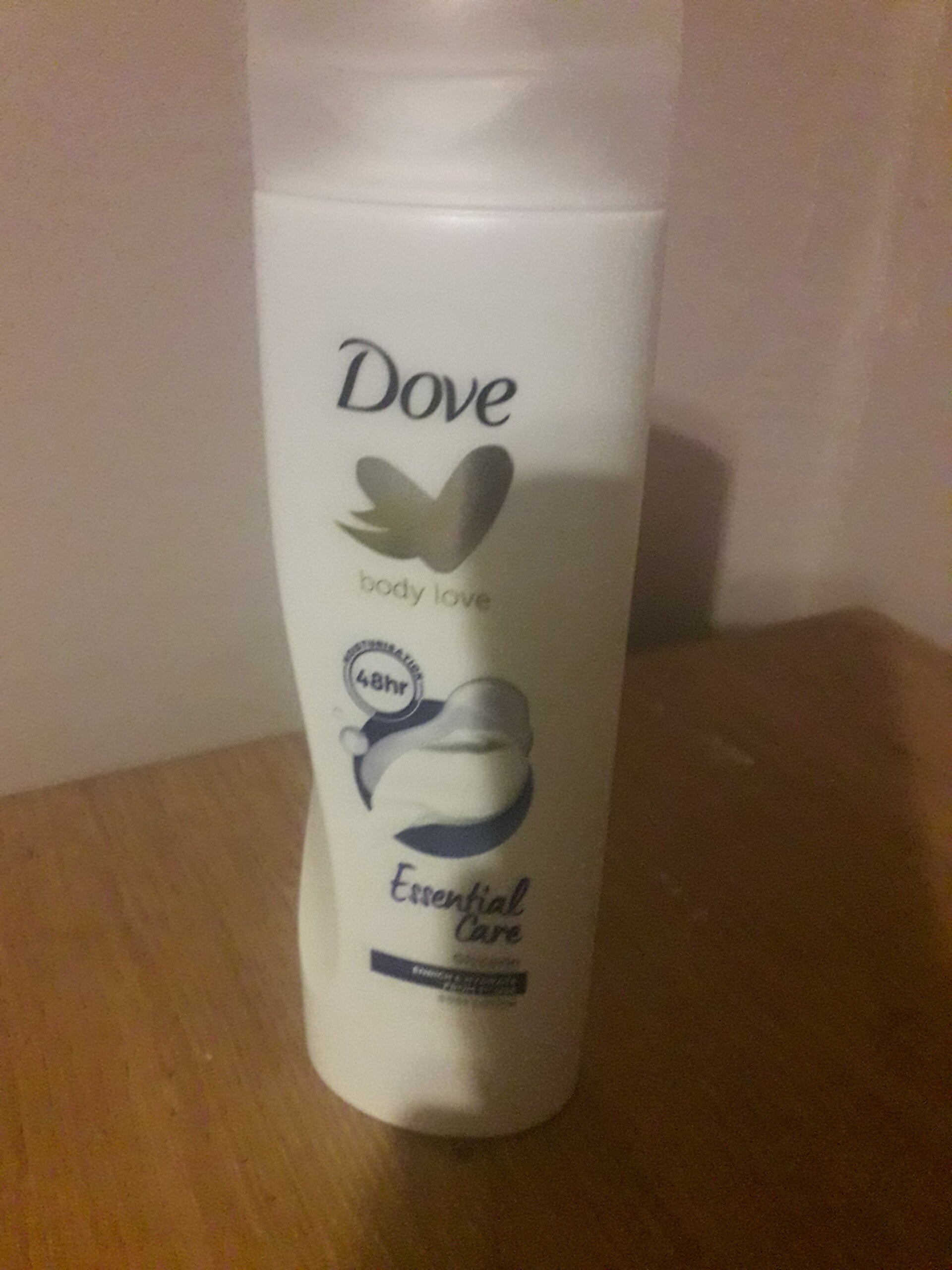 Dove essential care body lotion