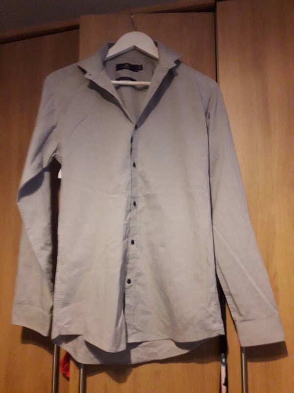 Next mans shirt slim fit 15 half inch collar used