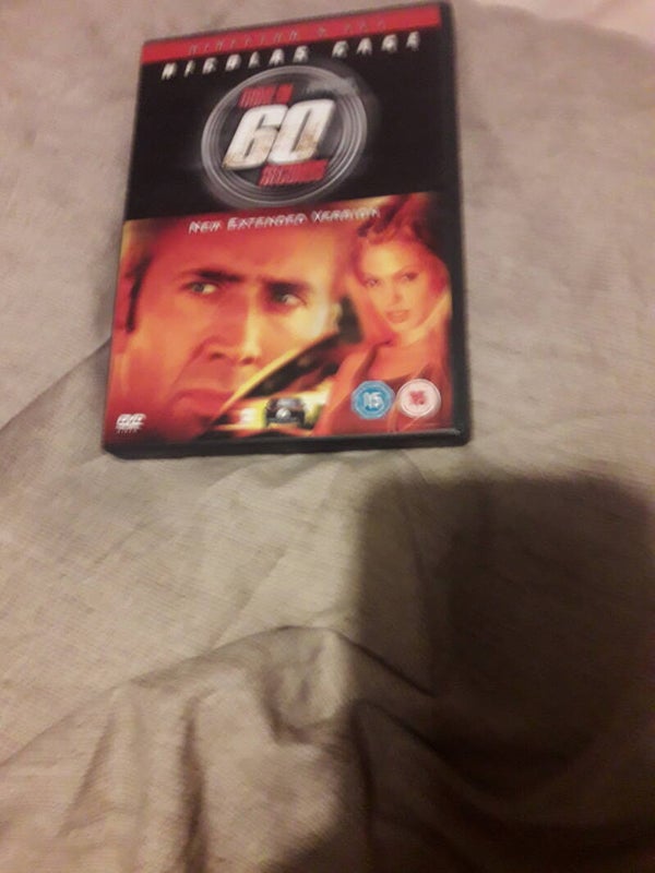 Gone in 60 seconds film dvd starring nicholas cage