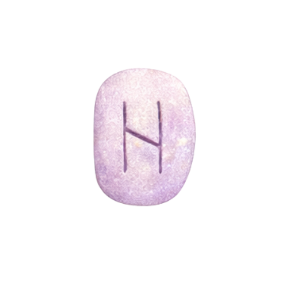 image représentant la rune hagalaz