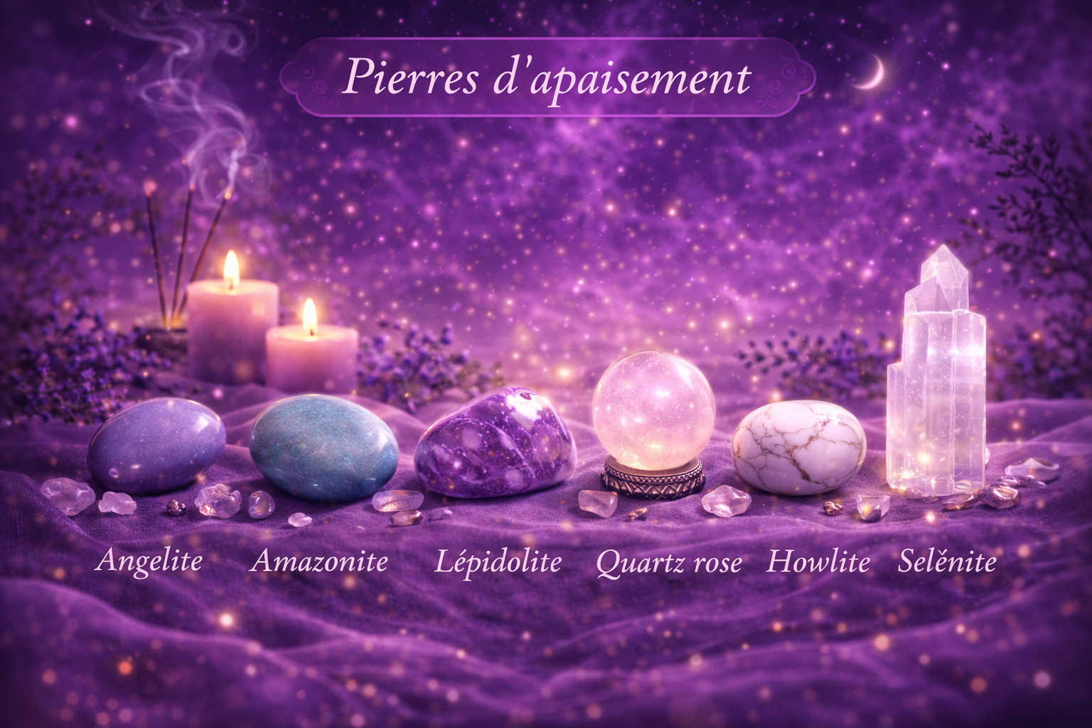 Image représentant les pierres d'apaisement