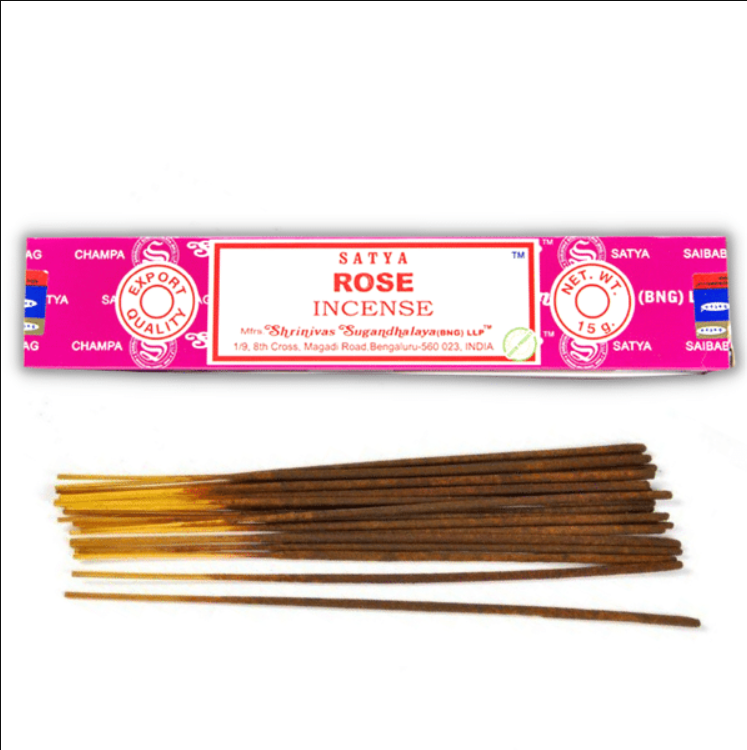 Image représentant l'encens rose de la marque nag champa