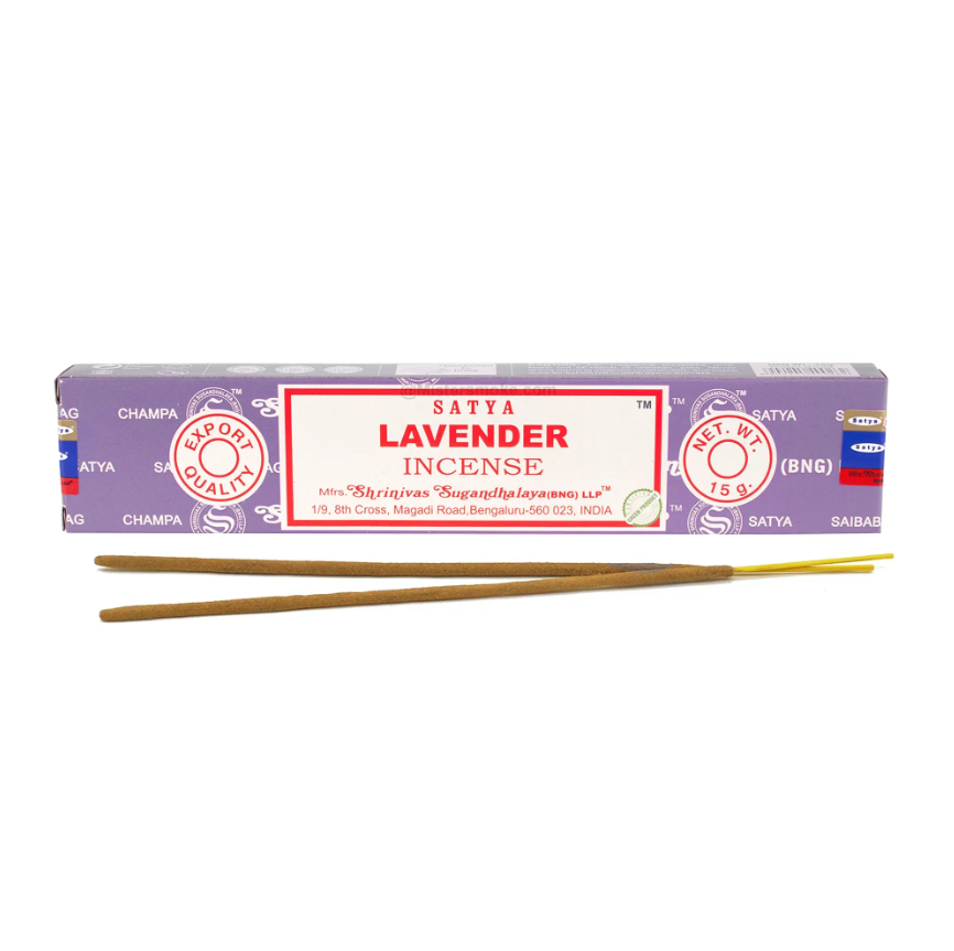 Image représentant l'encens lavande de la marque nag champa