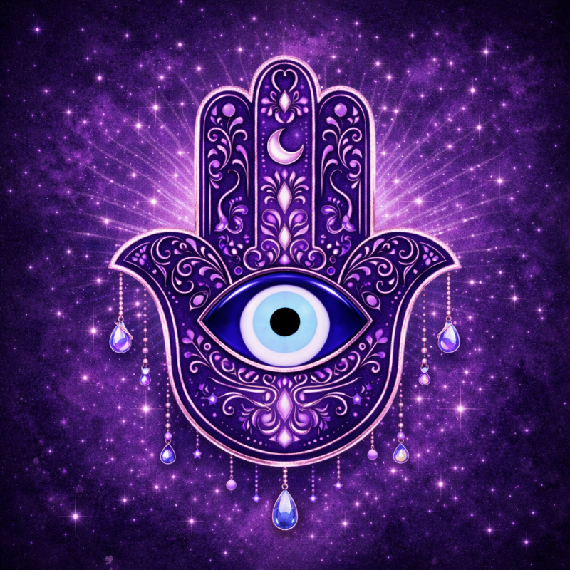Image représentant la main protectrice (hamsa)