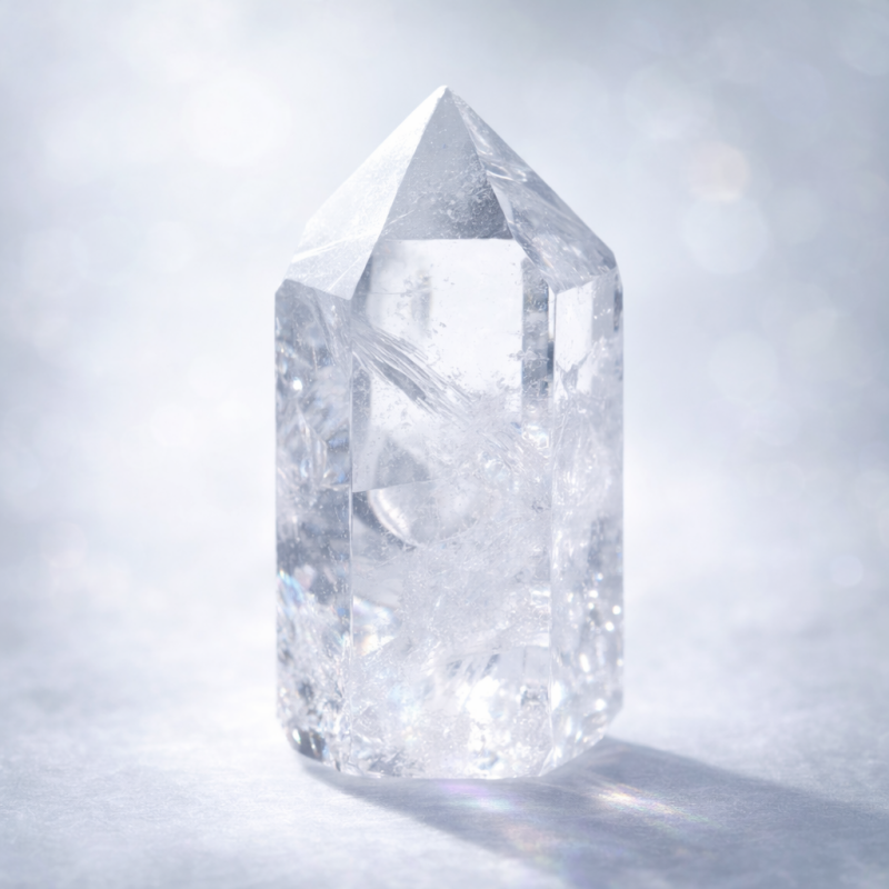 Image de quartz clair (cristal de roche)