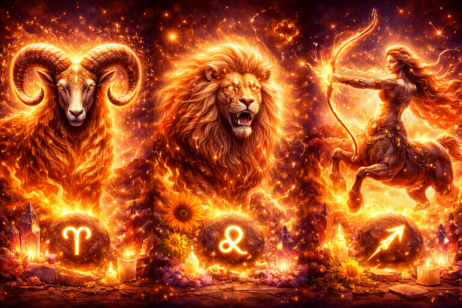 Image représentant les signes de feu