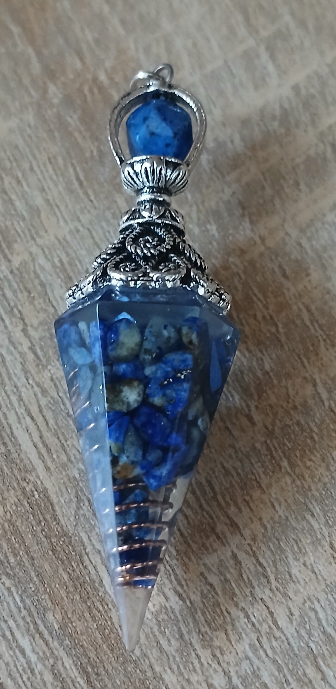 Lapis-Lazuli (Pendel/Orgonite)