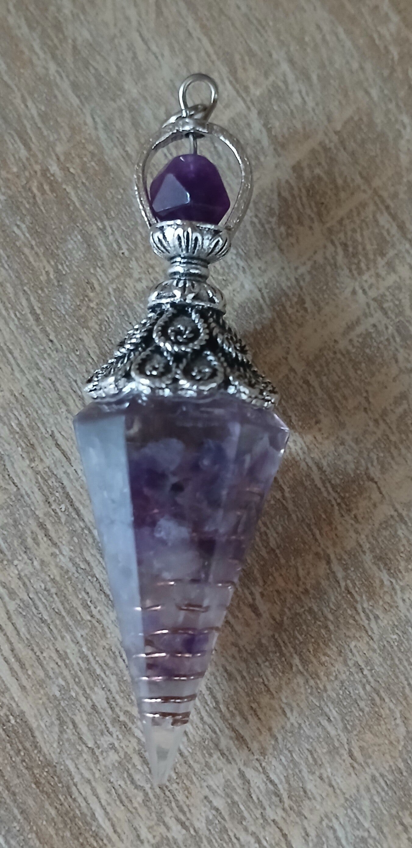 Amethist (Pendel/Orgonite)