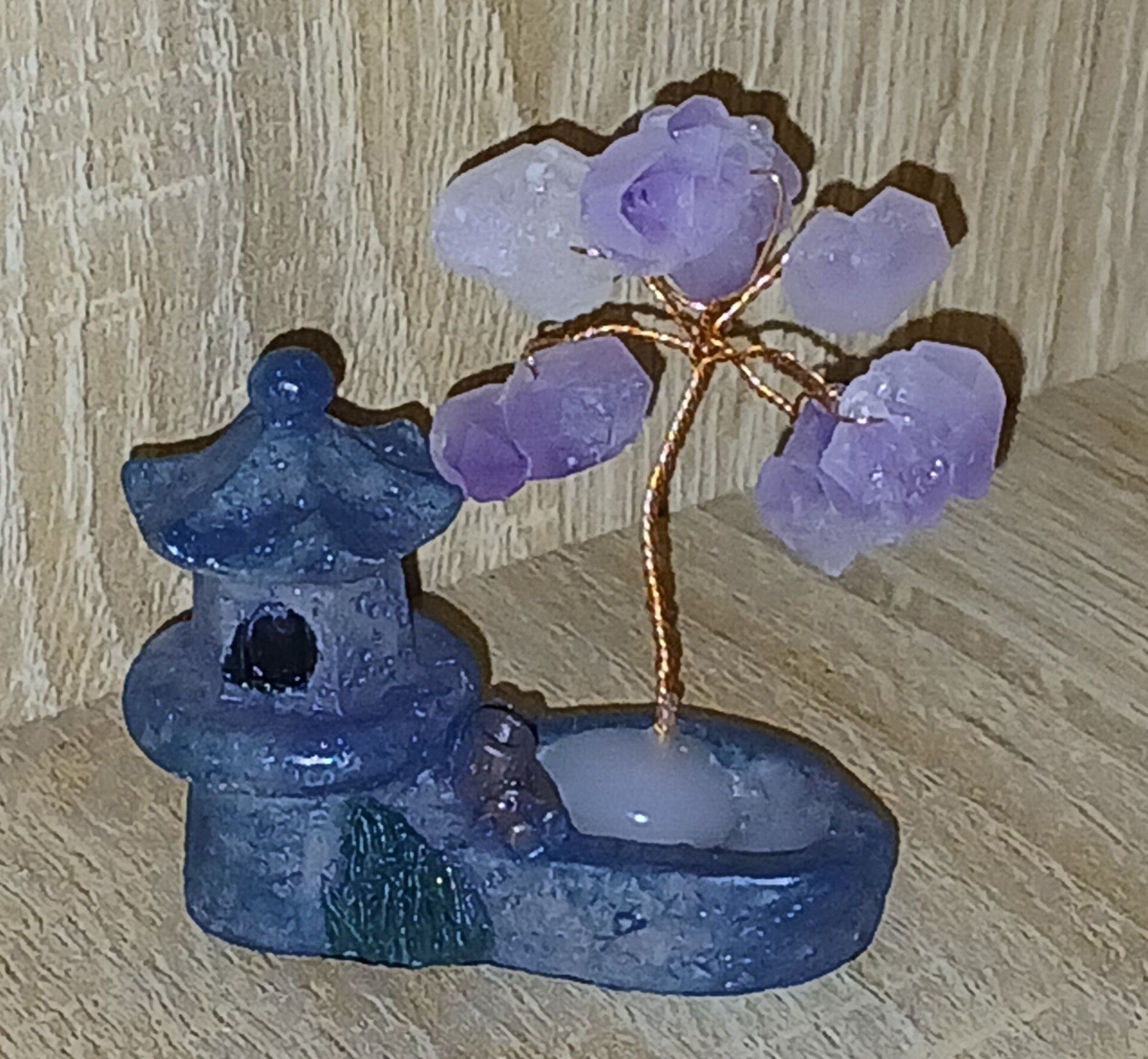 Toren met (Amethist-Boompje)