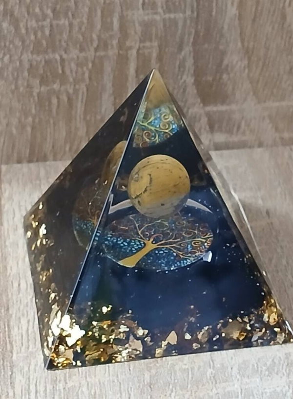 Orgonite (Zwarte Obsidaan)