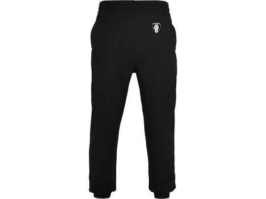 Joggingbroek vuist patch groot - zwart/wit
