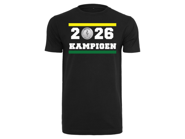 Kids T-Shirt zwart - Kampioen '26