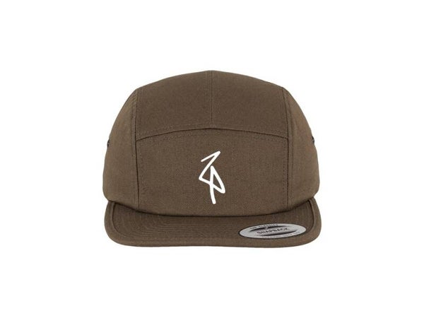 Cap Stork #4 - 5 panel olive / witte stork