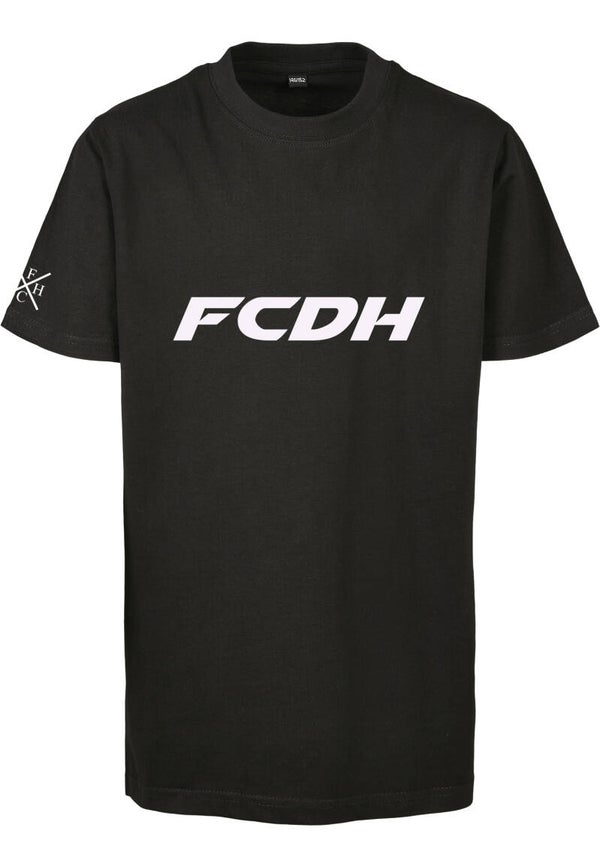 BY116 Kids T-shirt FCDH zwart/wit