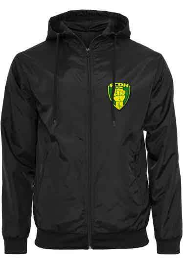 Light Jacket Vuist patch groot - geel/groen