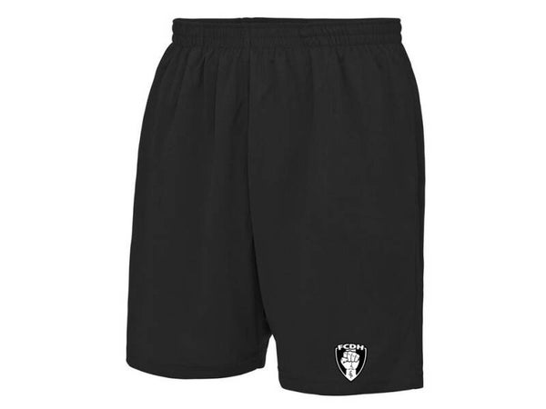 FCDH zomershorts patch - zwart/wit