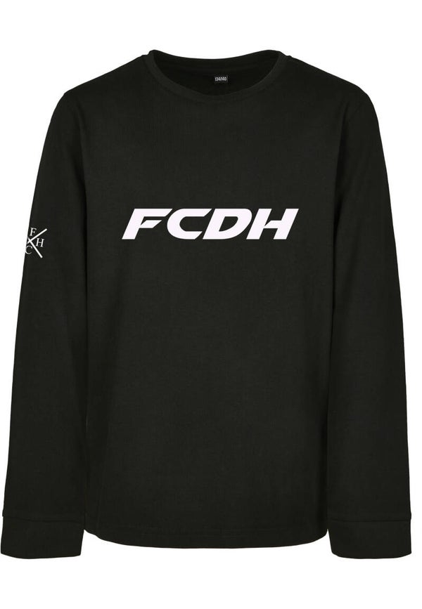 BY135 Kids Longsleeve FCDH zwart/wit