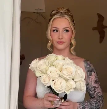 natural bridal amafi makeup hairstyling