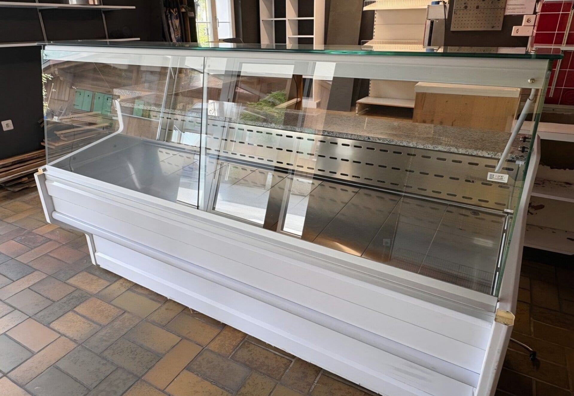 Vitrine Fleisch