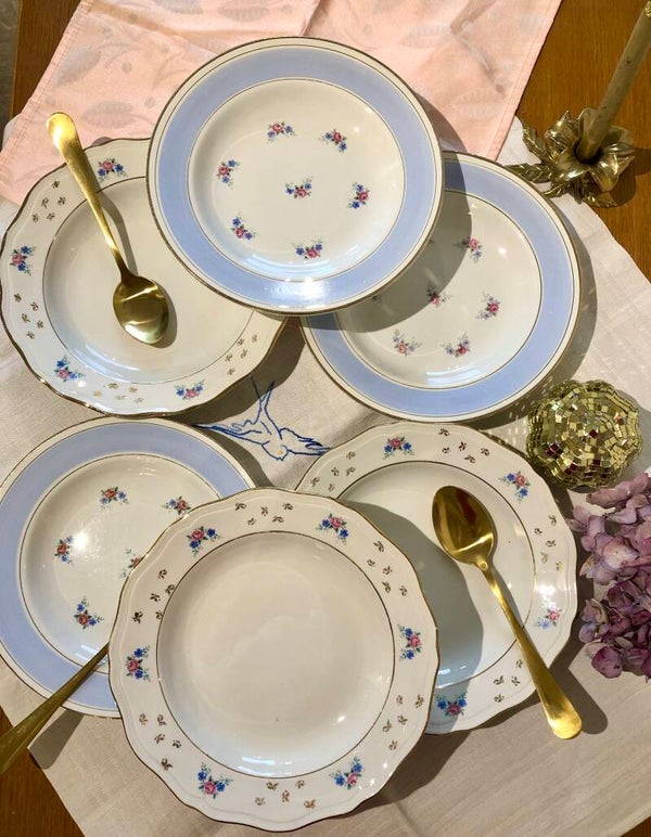 Mixe d'assiettes creuses l'Amandinoise