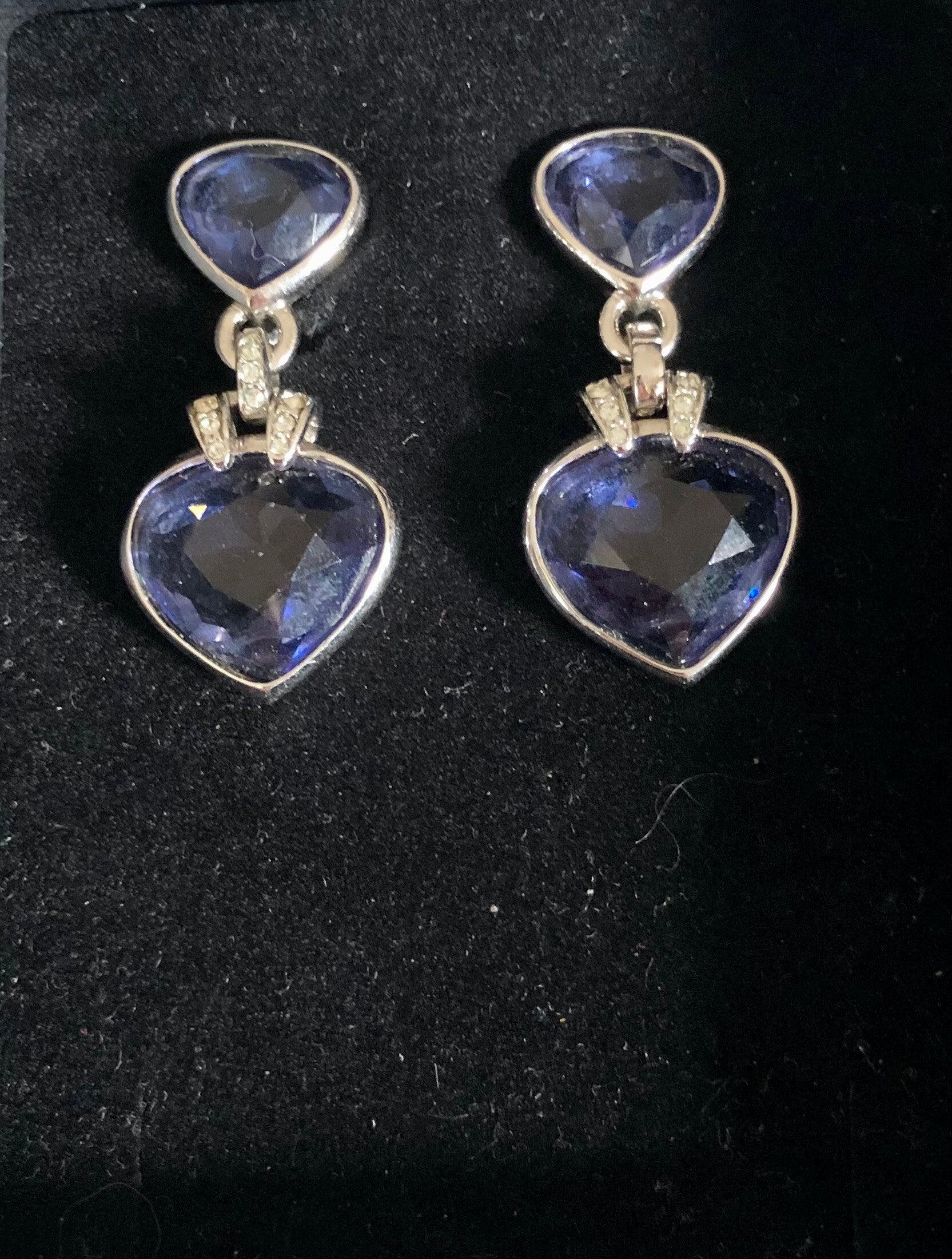 Exceptionnelles boucles d'oreilles Swarovski