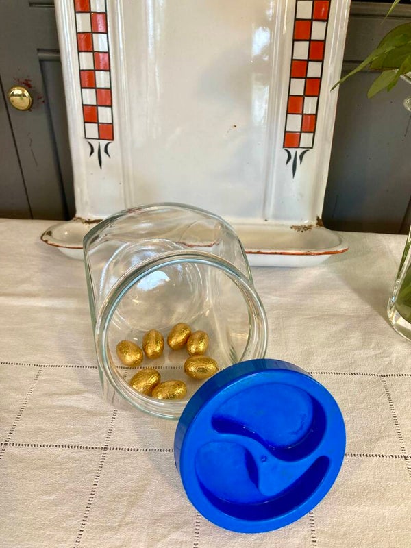 Grand bocal à bonbons vintage