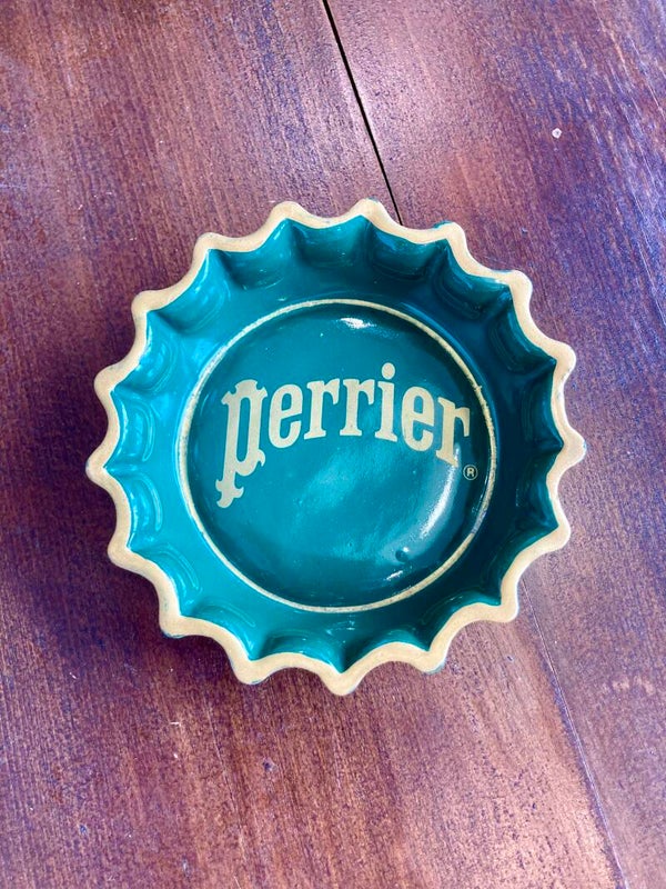 Cendrier vintage Perrier