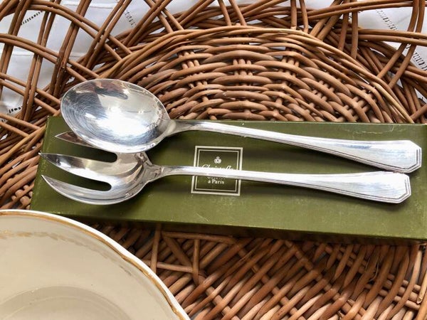 Couverts à salade Christofle