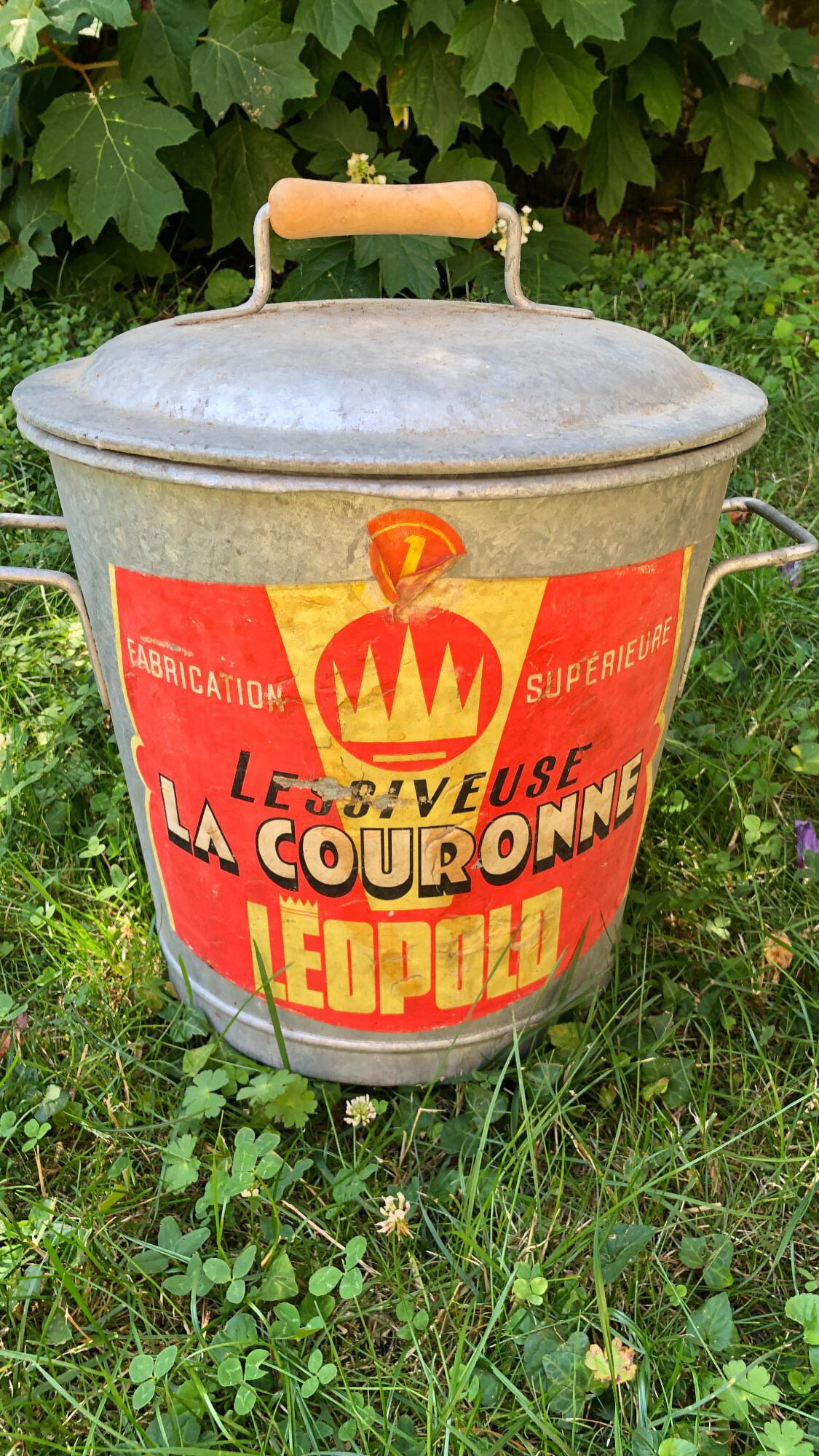 Lessiveuse "La Couronne Léopold"