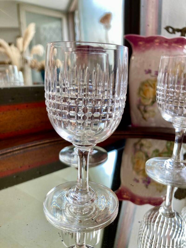 Verres à porto Baccarat Nancy