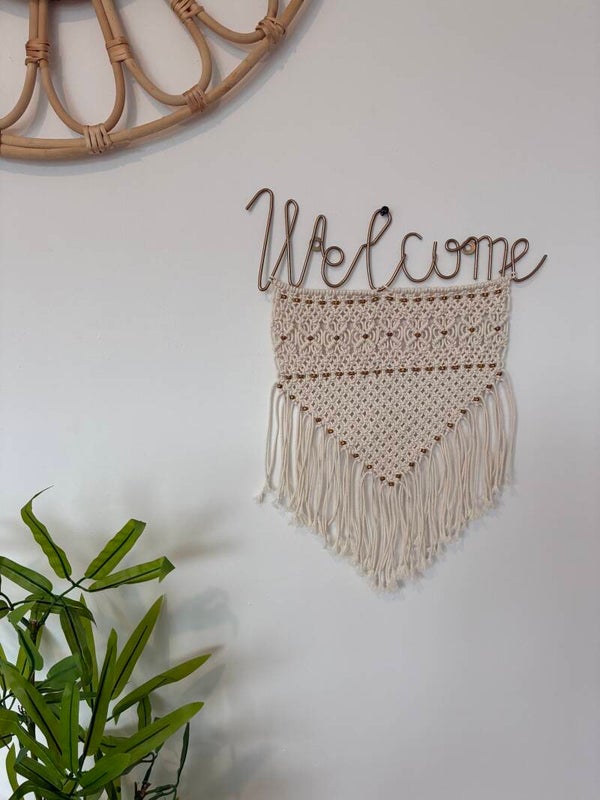 Wandhanger “Welcome” small