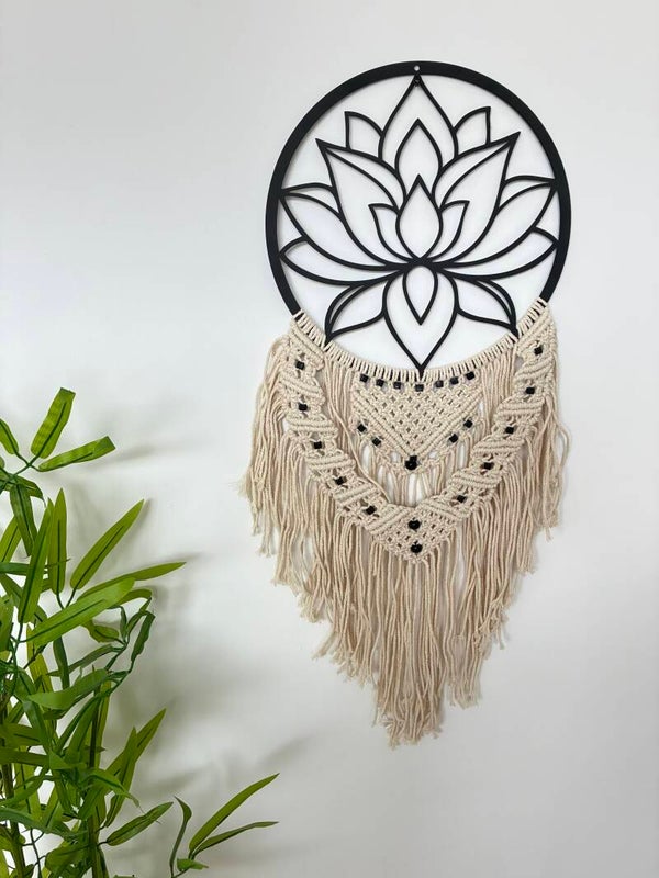 Metalen lotus B