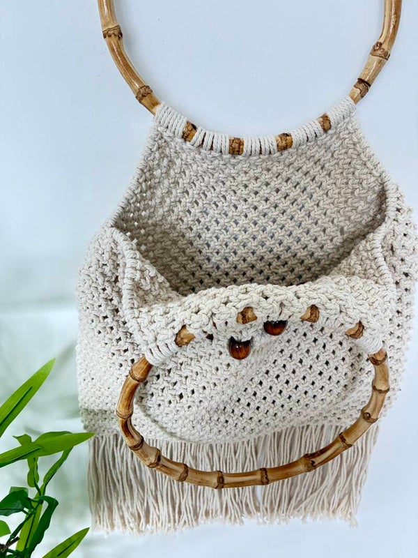 Macramé tas A