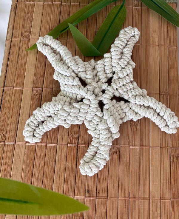 Macramé zeester