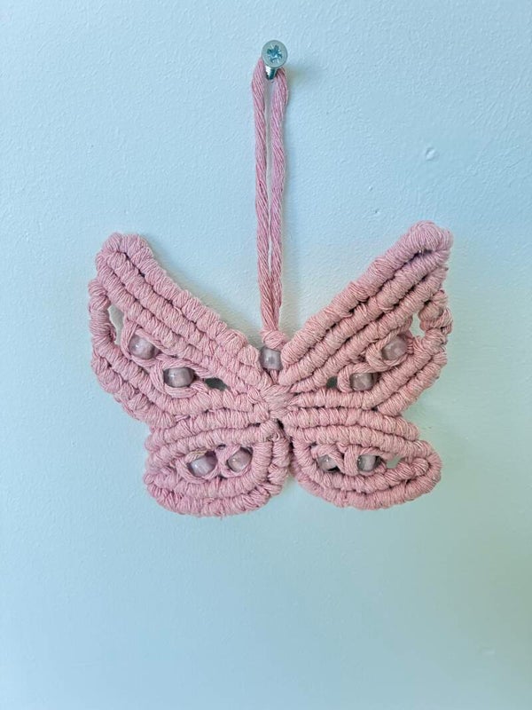 Lief vlindertje roze