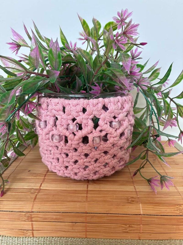 Bloempot roze