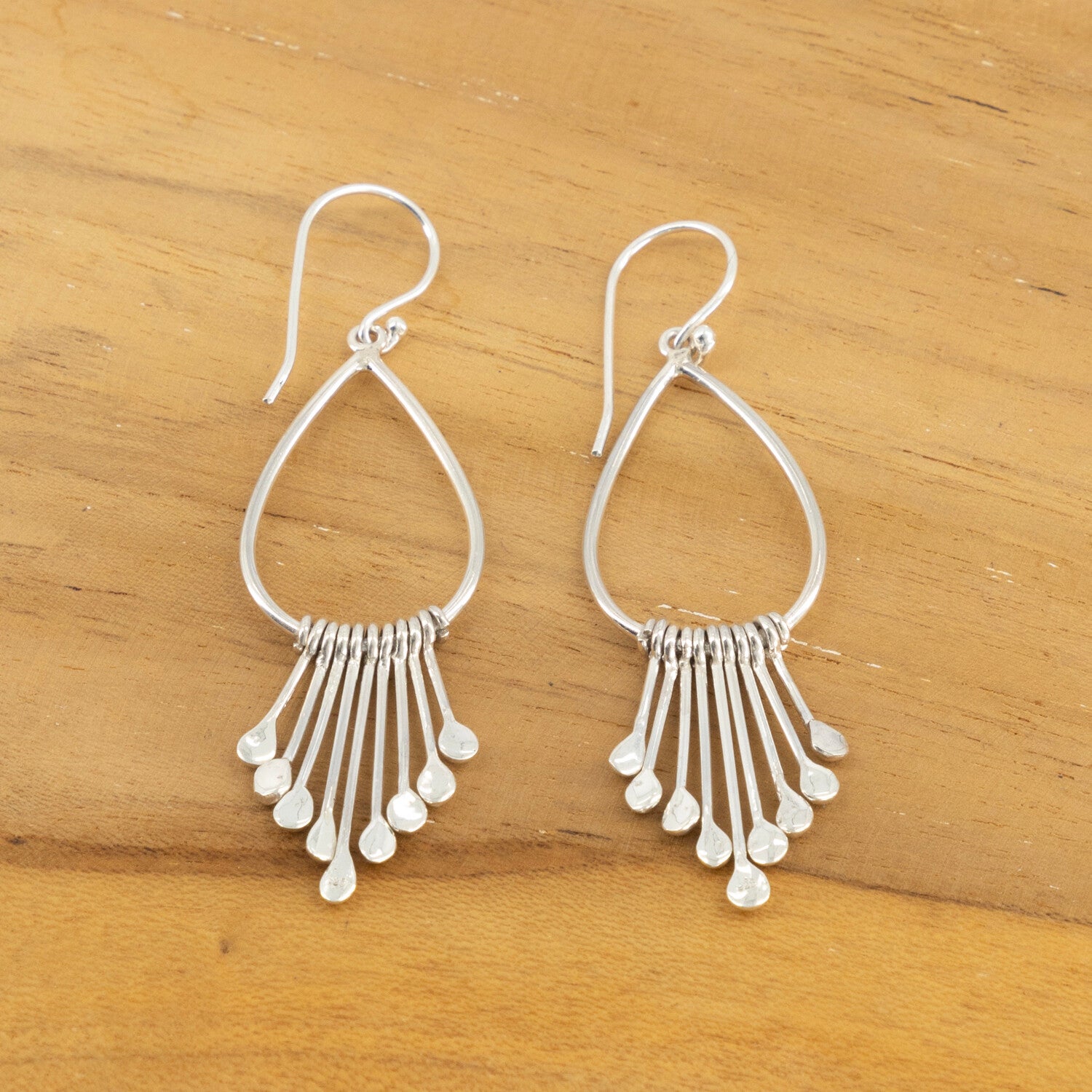 Staafjes oorhangers 8